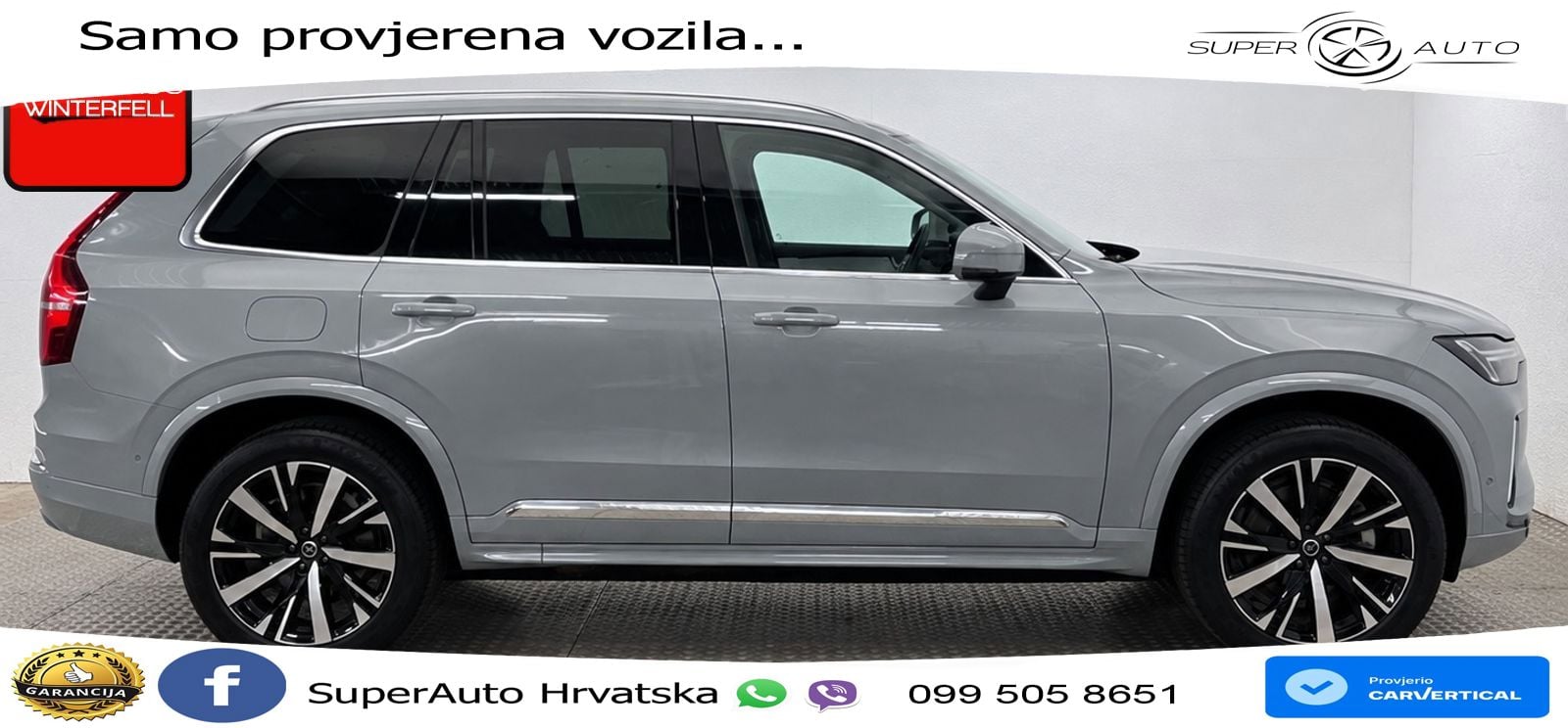 Volvo XC90 2.0 B5 AWD Automatic MATRIX+GR SJED+KAM