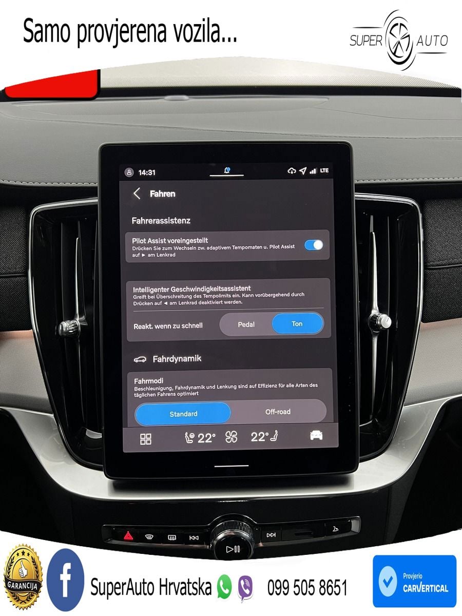 Volvo XC90 2.0 B5 AWD Automatic MATRIX+GR SJED+KAM
