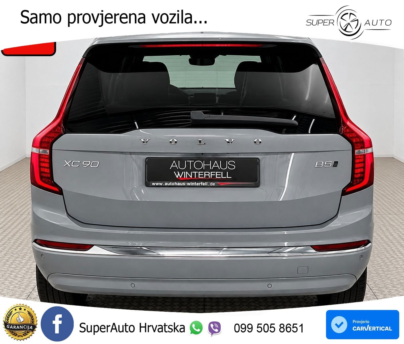 Volvo XC90 2.0 B5 AWD Automatic MATRIX+GR SJED+KAM