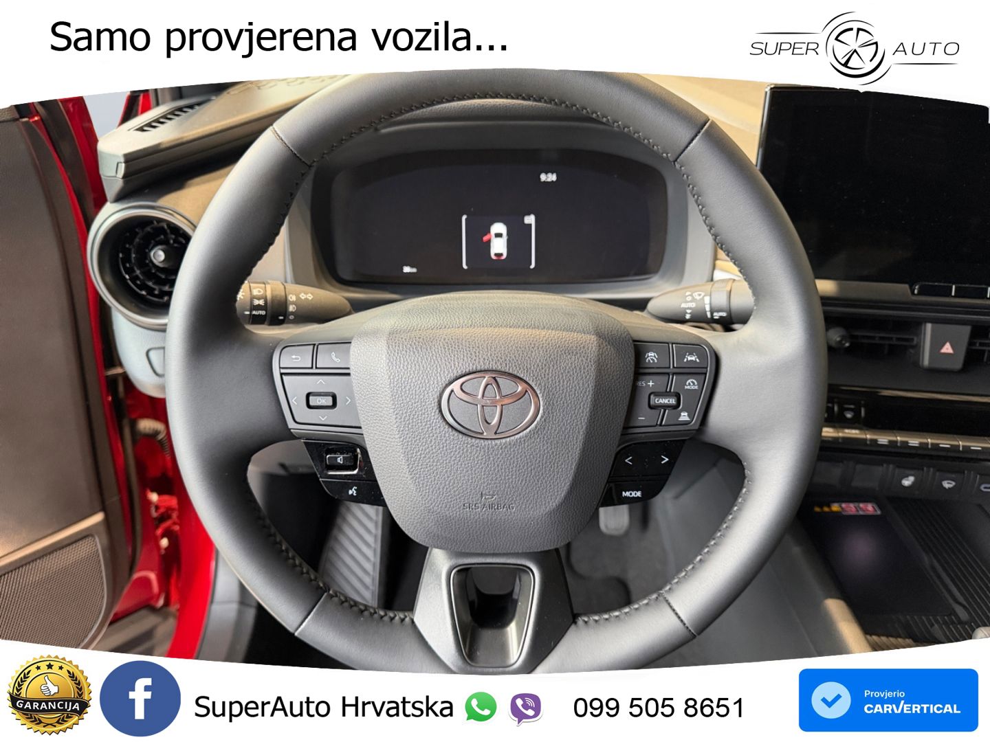Toyota C-HR 2.0 (223 KS) PHEV e-CVT LED+GR SJED+ACC