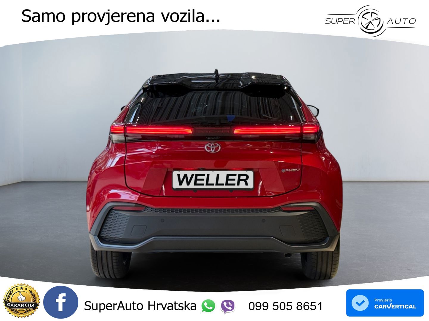 Toyota C-HR 2.0 (223 KS) PHEV e-CVT LED+GR SJED+ACC