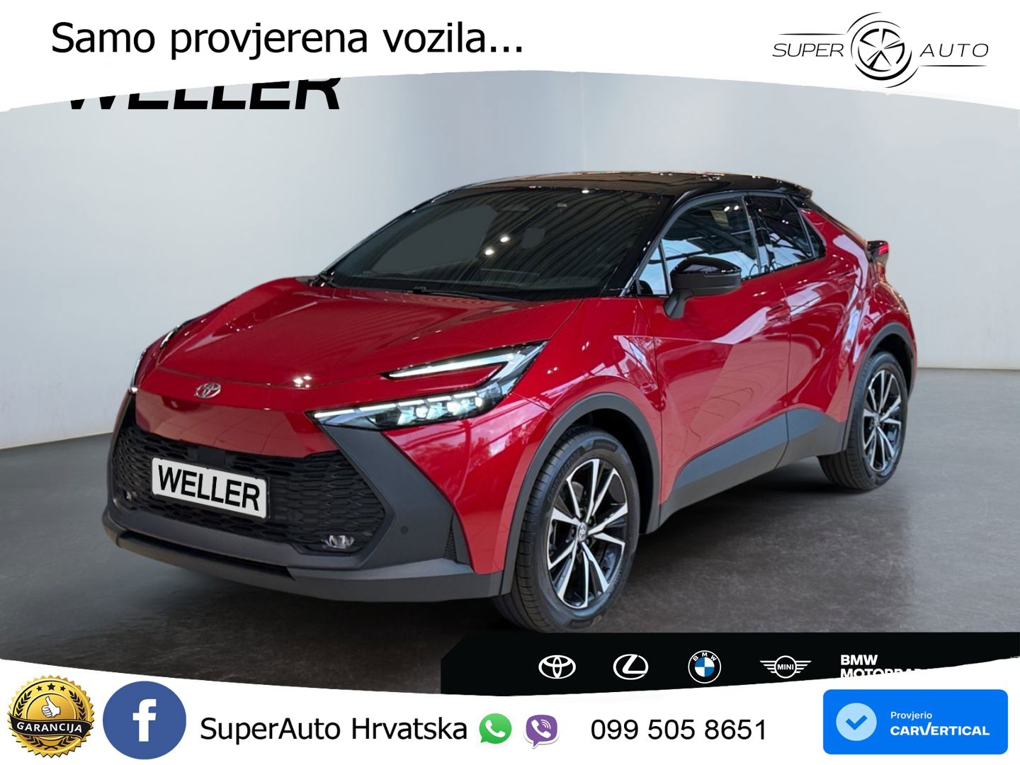 Toyota C-HR 2.0 (223 KS) PHEV e-CVT LED+GR SJED+ACC