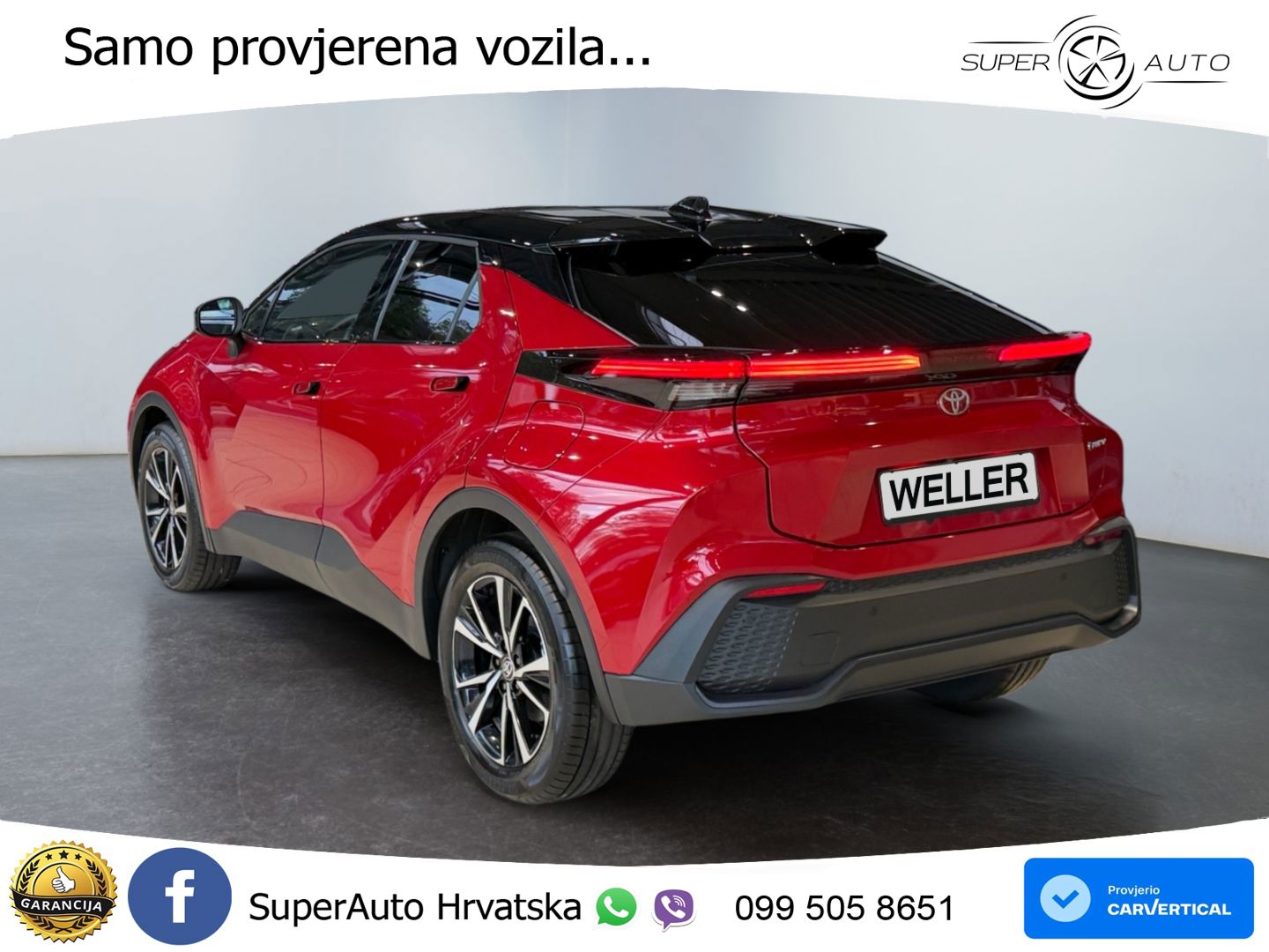 Toyota C-HR 2.0 (223 KS) PHEV e-CVT LED+GR SJED+ACC
