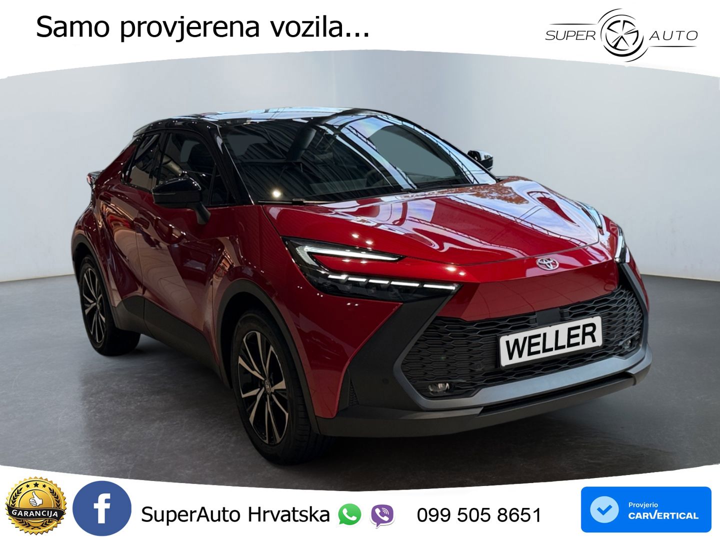 Toyota C-HR 2.0 (223 KS) PHEV e-CVT LED+GR SJED+ACC