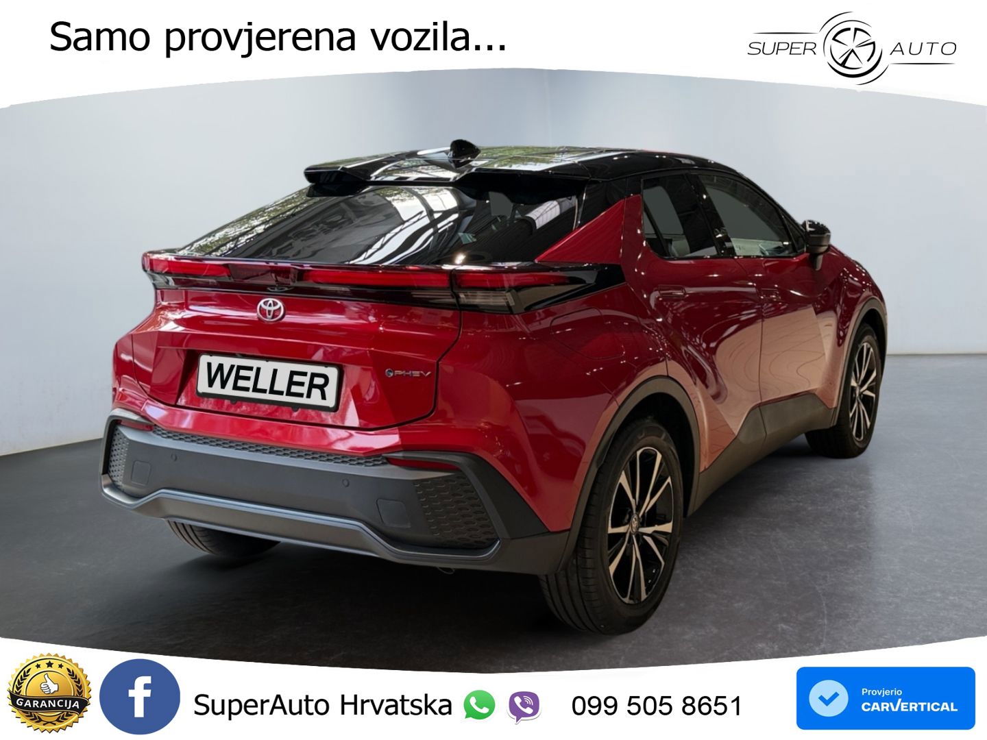 Toyota C-HR 2.0 (223 KS) PHEV e-CVT LED+GR SJED+ACC