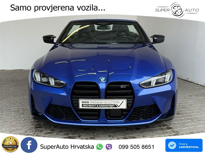 BMW M4 Convertible Competition 3.0 (530 KS) xDrive Steptronic LED+GR SJED+ACC