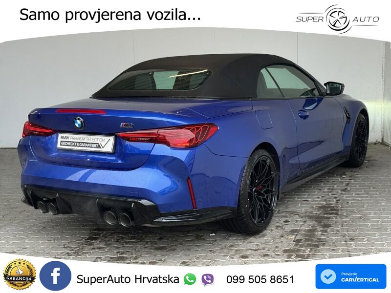 BMW M4 Convertible Competition 3.0 (530 KS) xDrive Steptronic LED+GR SJED+ACC