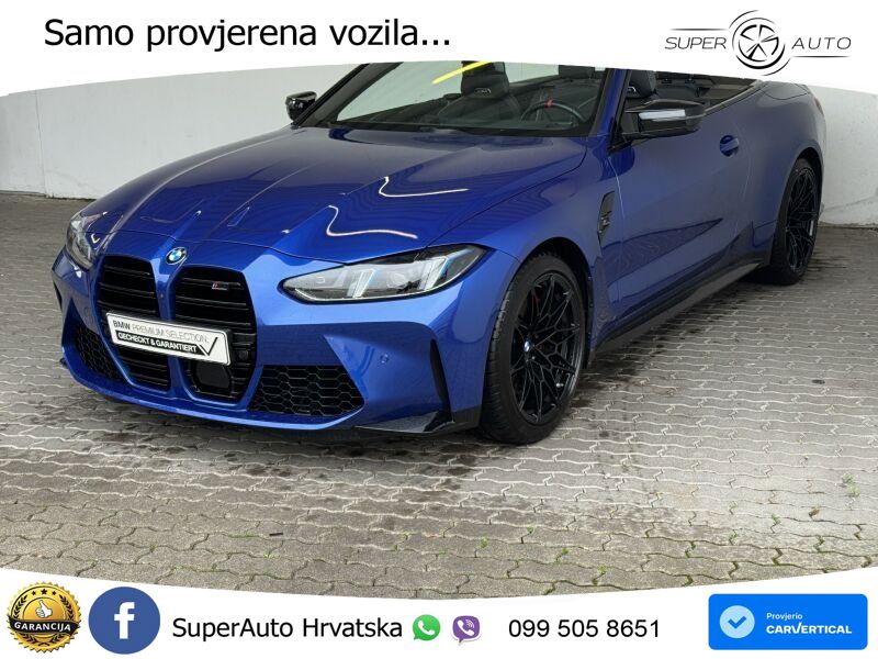 BMW M4 Convertible Competition 3.0 (530 KS) xDrive Steptronic LED+GR SJED+ACC