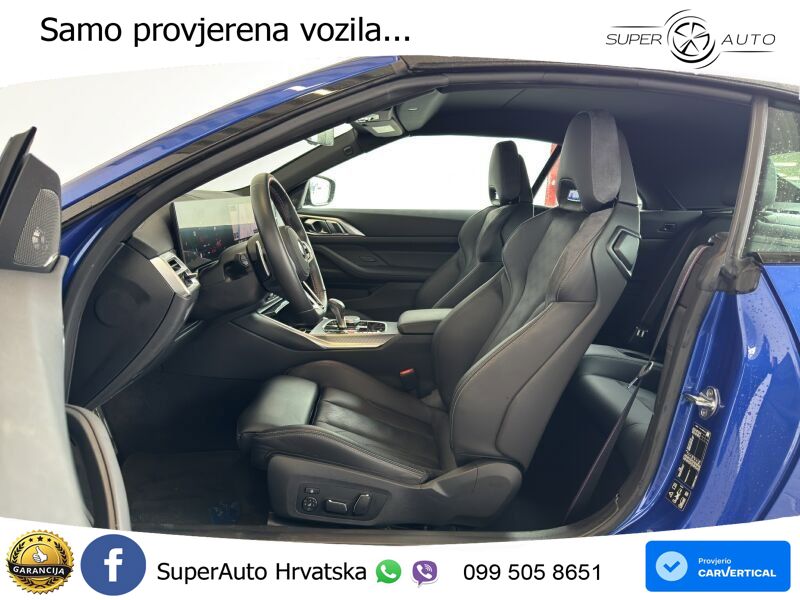 BMW M4 Convertible Competition 3.0 (530 KS) xDrive Steptronic LED+GR SJED+ACC