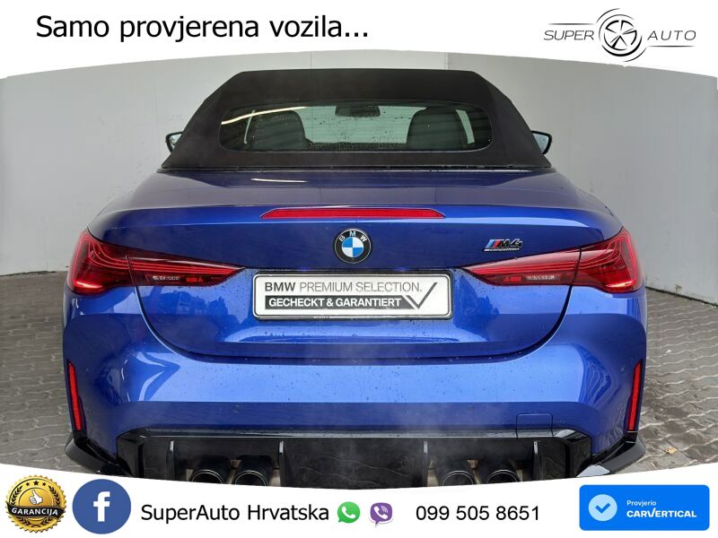 BMW M4 Convertible Competition 3.0 (530 KS) xDrive Steptronic LED+GR SJED+ACC