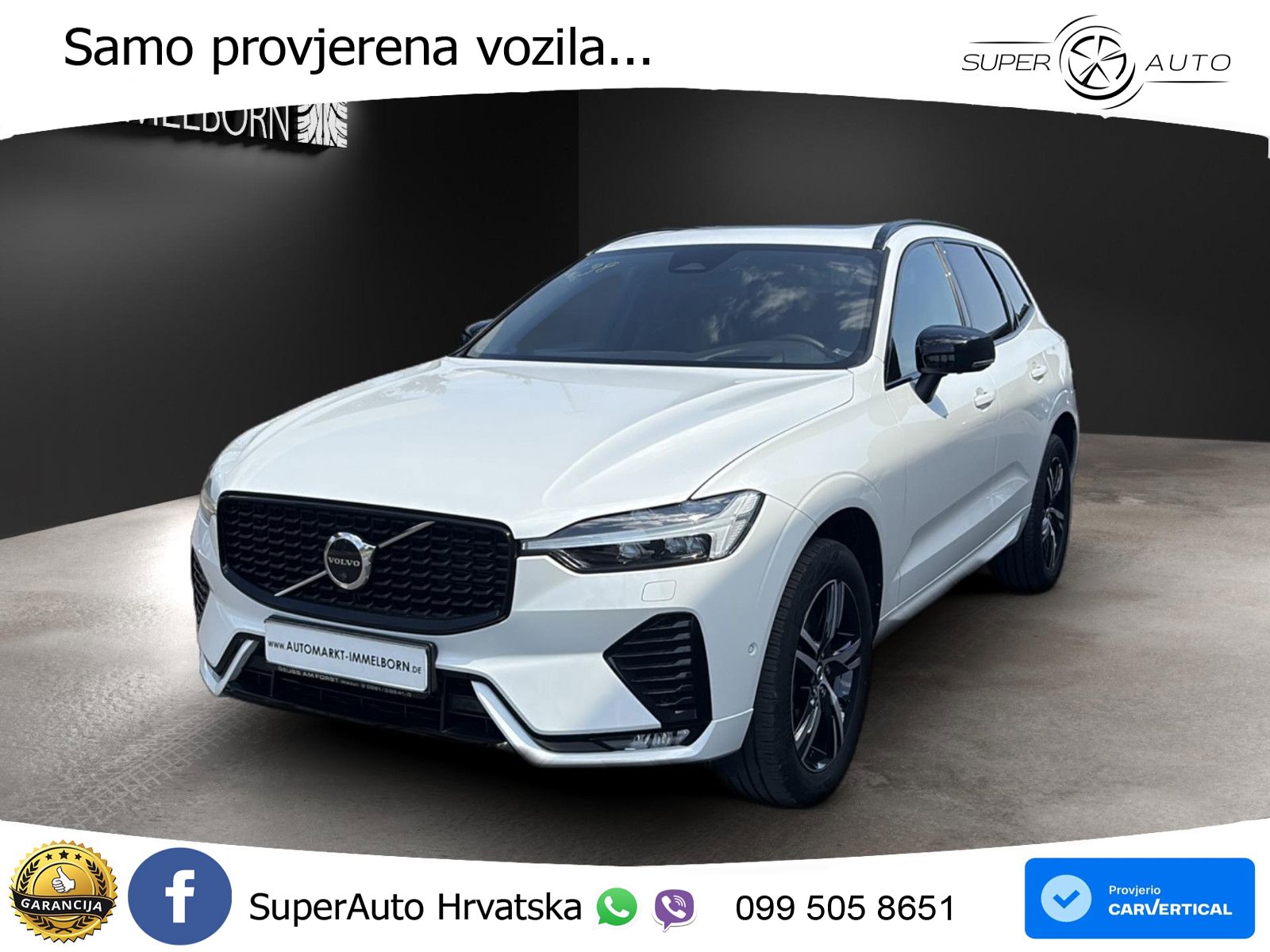 Volvo XC60 B4 Diesel AWD Geartronic ACC+HEAD+GR SJED+360+PANO