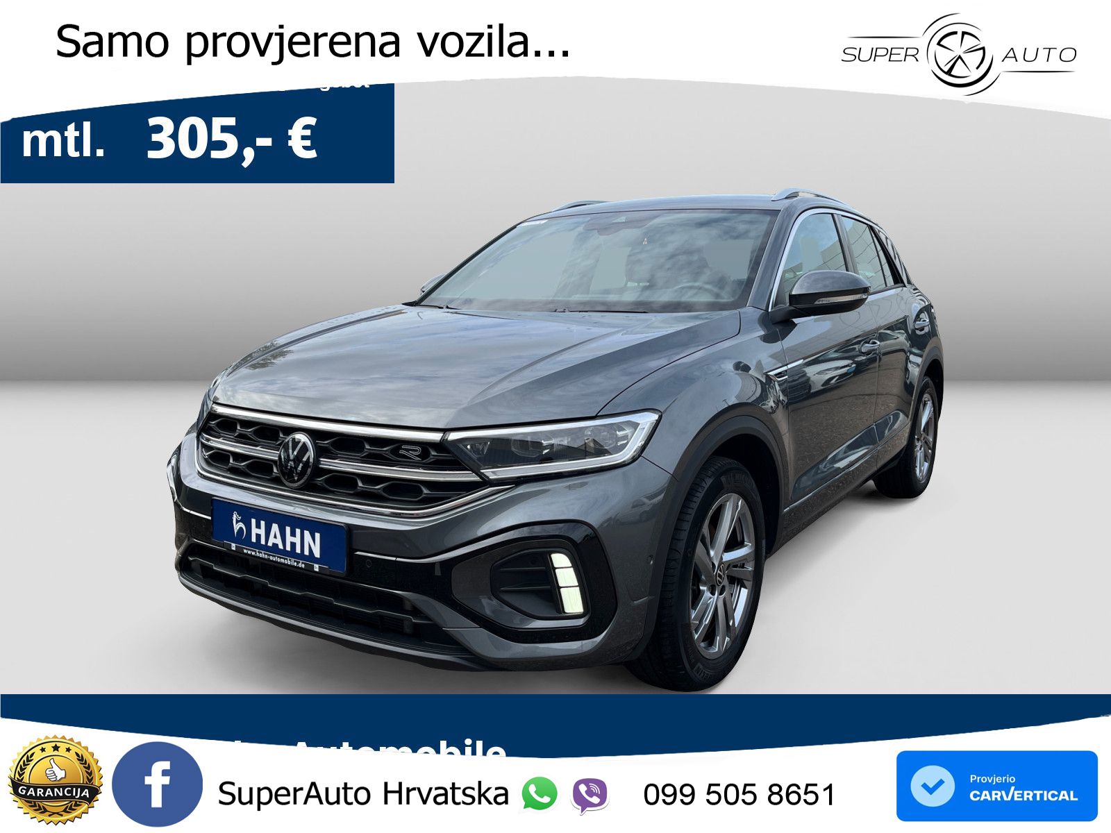 Volkswagen T-Roc I 1.5 TSI (150 KS) LED+GR SJED+ACC