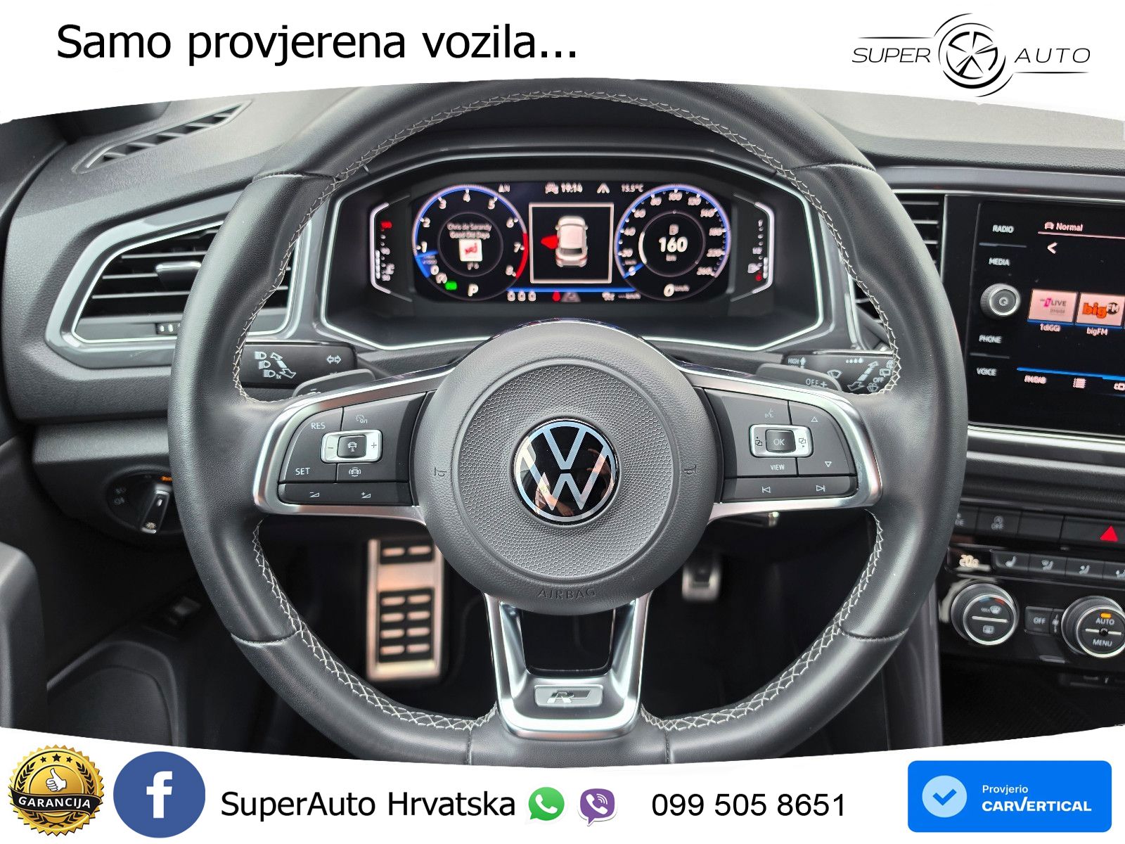 Volkswagen T-Roc 1.5 TSI (150 KS) DSG LED+GR SJED+ACC