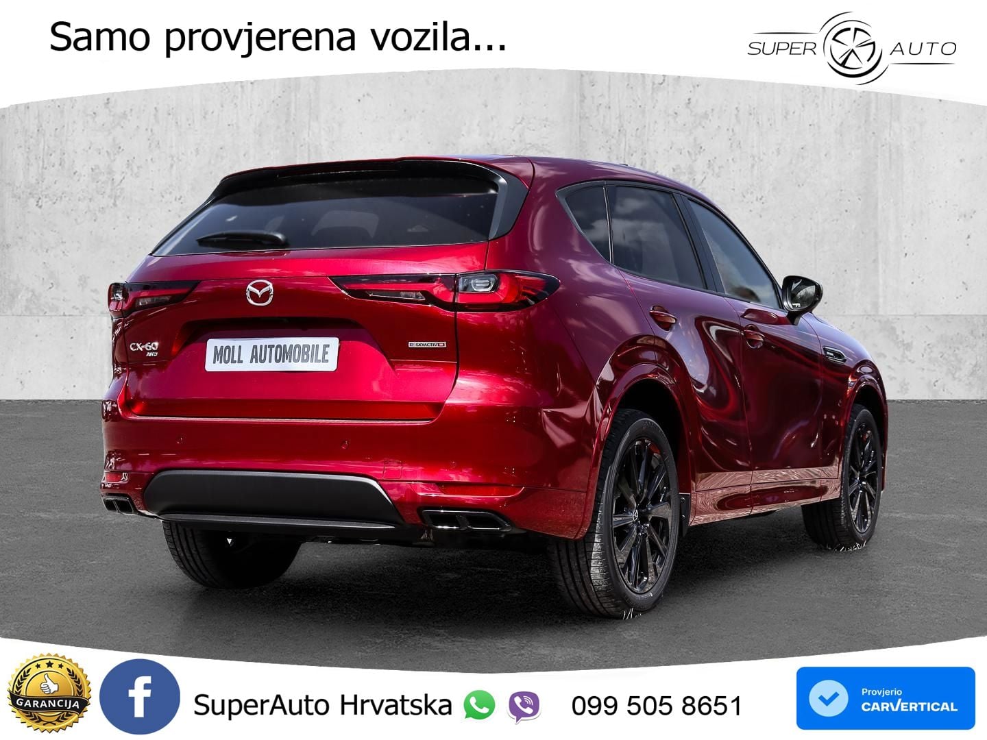 Mazda CX-60 3.3 e-Skyactiv D (254 KS) AWD Automatic MATRIX+GR SJED+KAM
