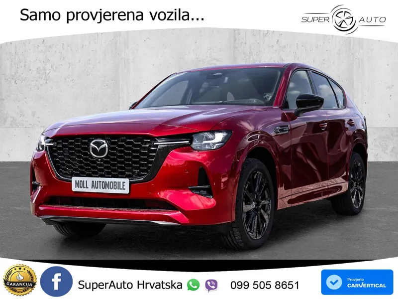 Mazda CX-60 3.3 e-Skyactiv D (254 KS) AWD Automatic MATRIX+GR SJED+KAM