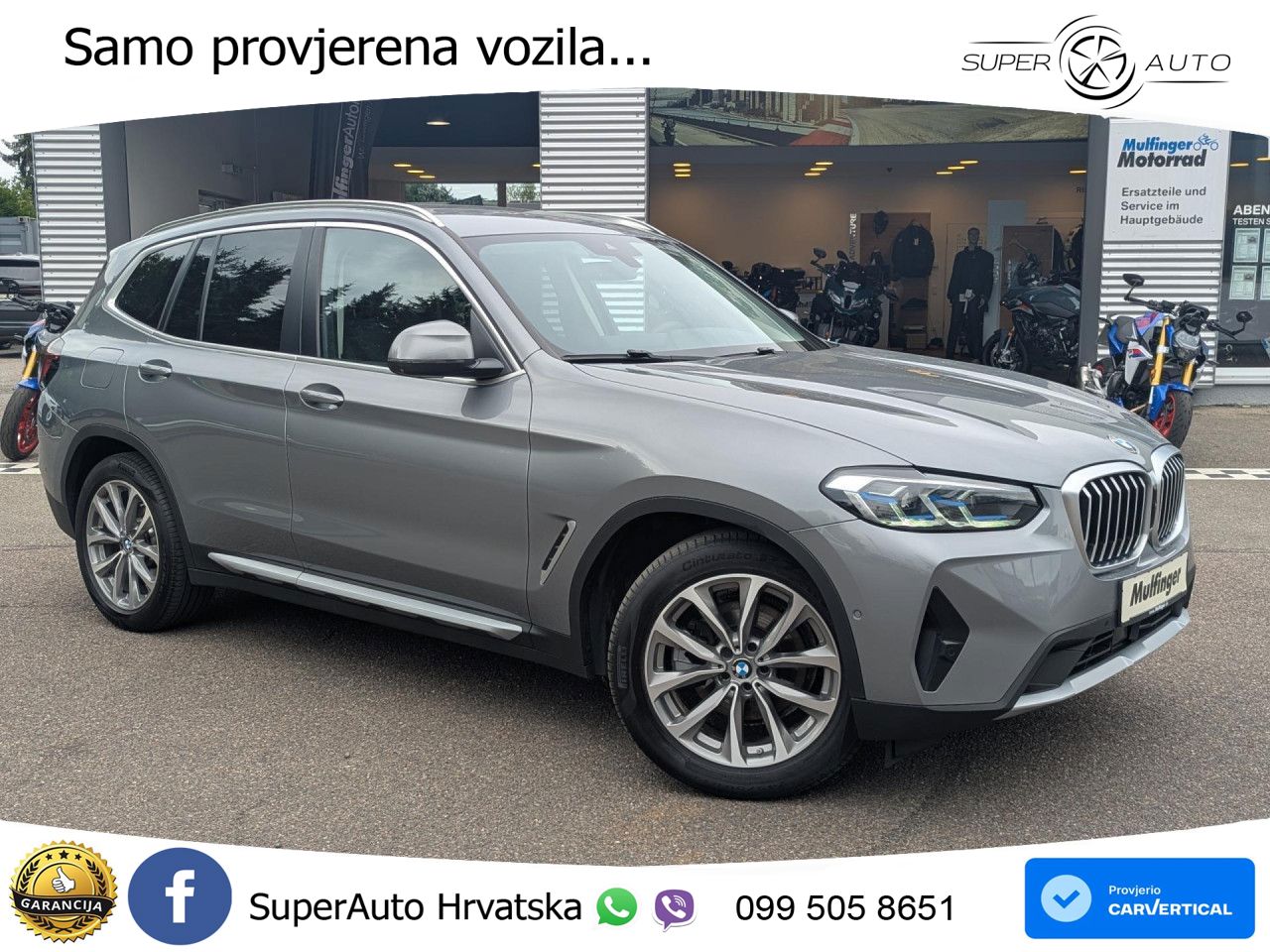 BMW X3 20d xDrive Steptronic LED+GR SJED+ACC