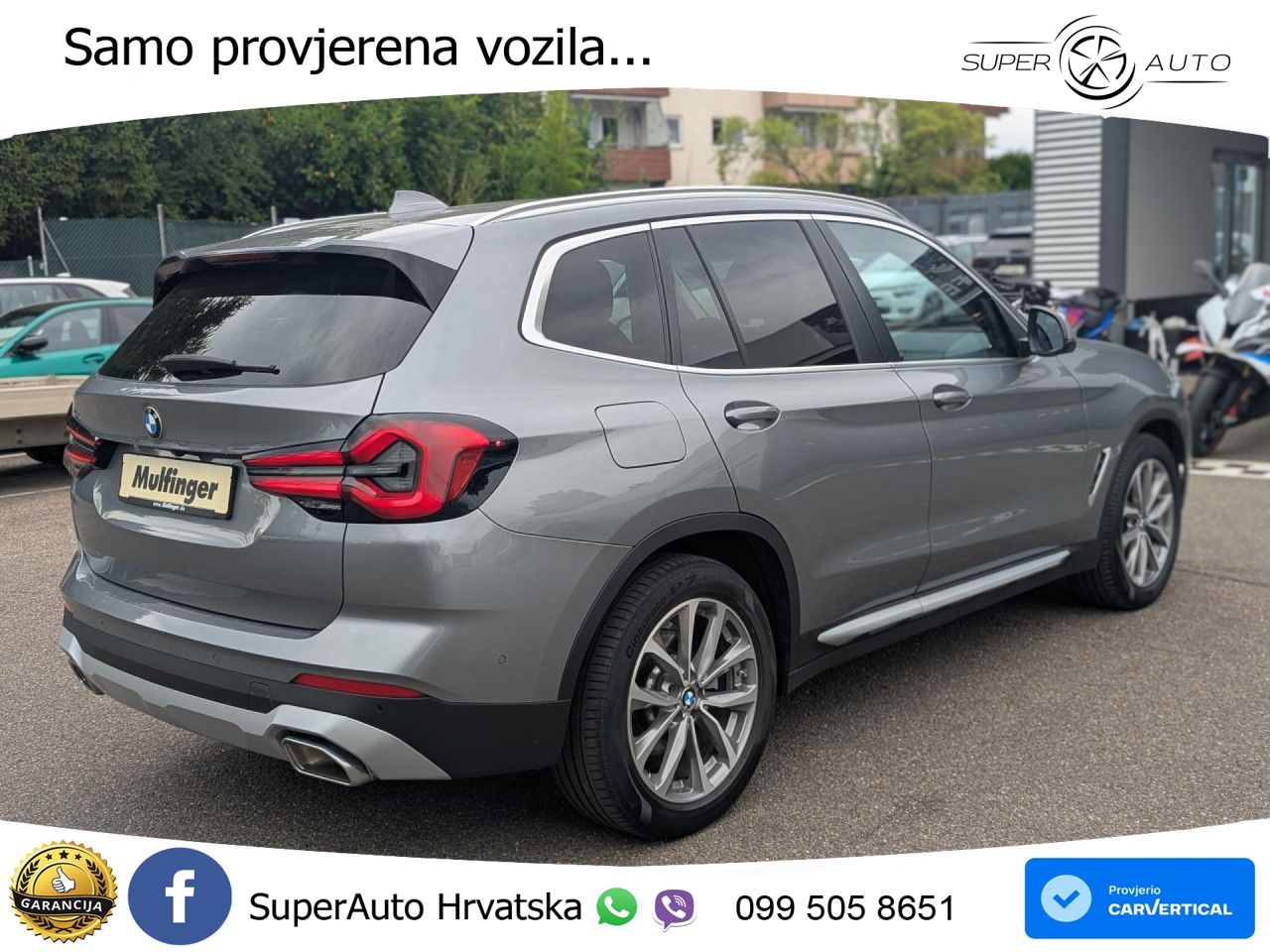 BMW X3 20d xDrive Steptronic LED+GR SJED+ACC