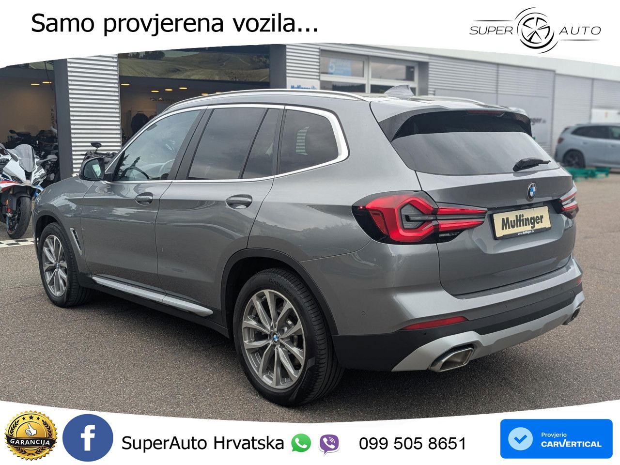 BMW X3 20d xDrive Steptronic LED+GR SJED+ACC