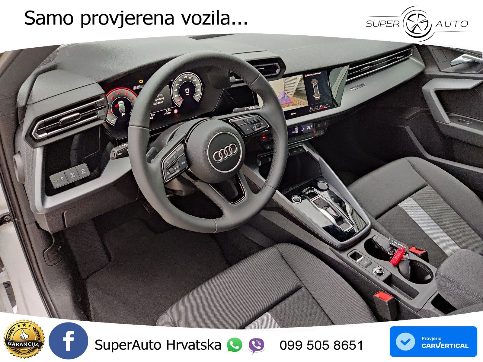 Audi A3 Sportback 30 TFSI (116 KS) Mild Hybrid S tronic LED+GR SJED+ACC