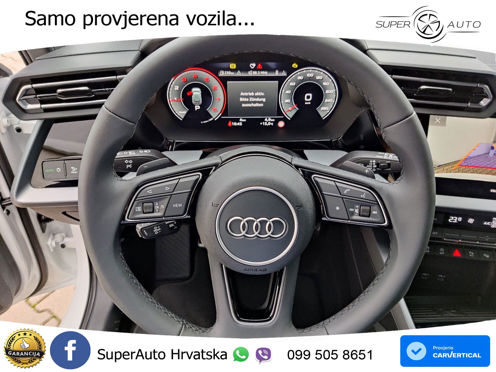 Audi A3 Sportback 30 TFSI (116 KS) Mild Hybrid S tronic LED+GR SJED+ACC