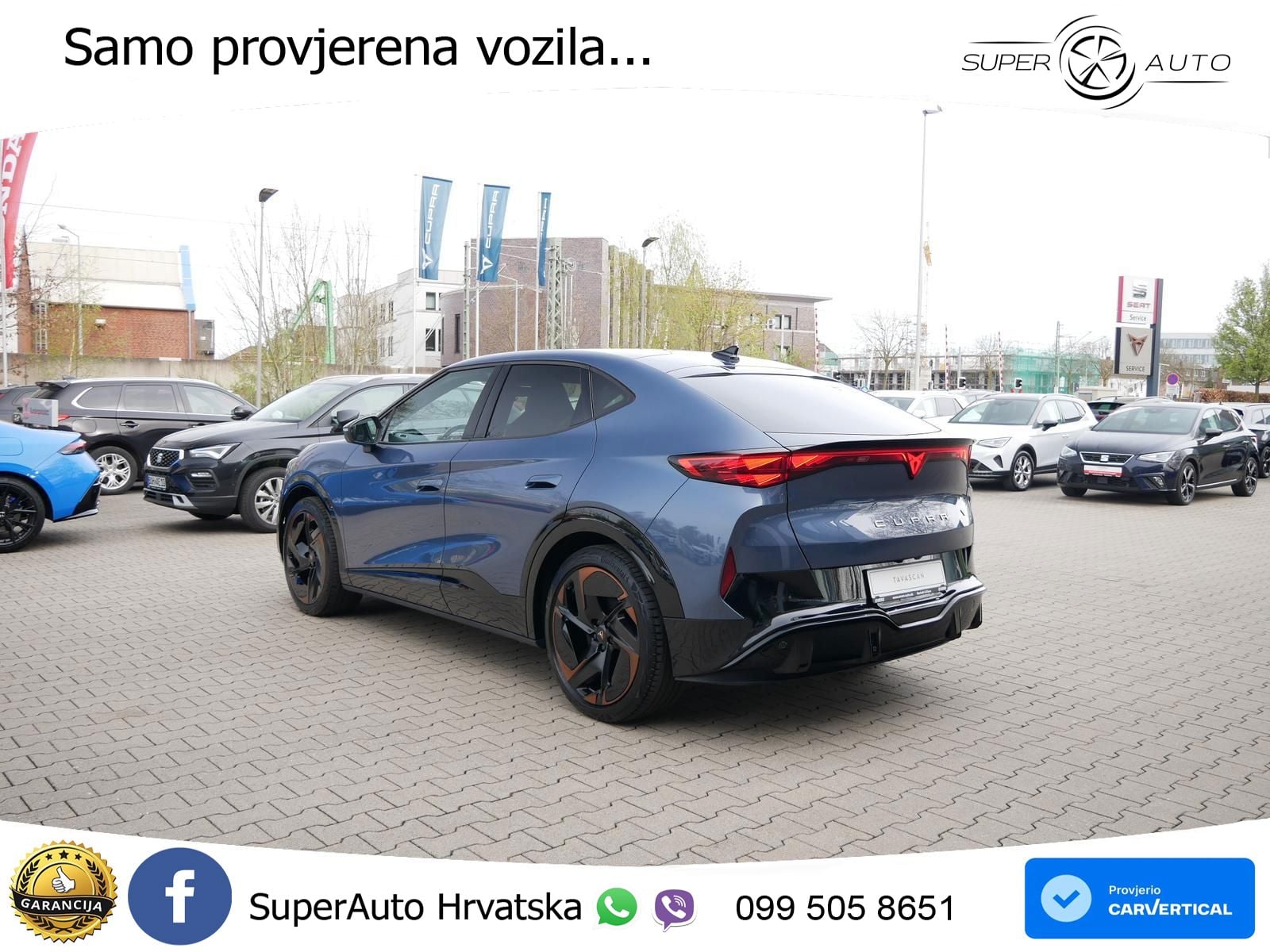 Cupra Tavascan 82 kWh (340 KS)  4WD VZ MATRIX+GR SJED+KAM