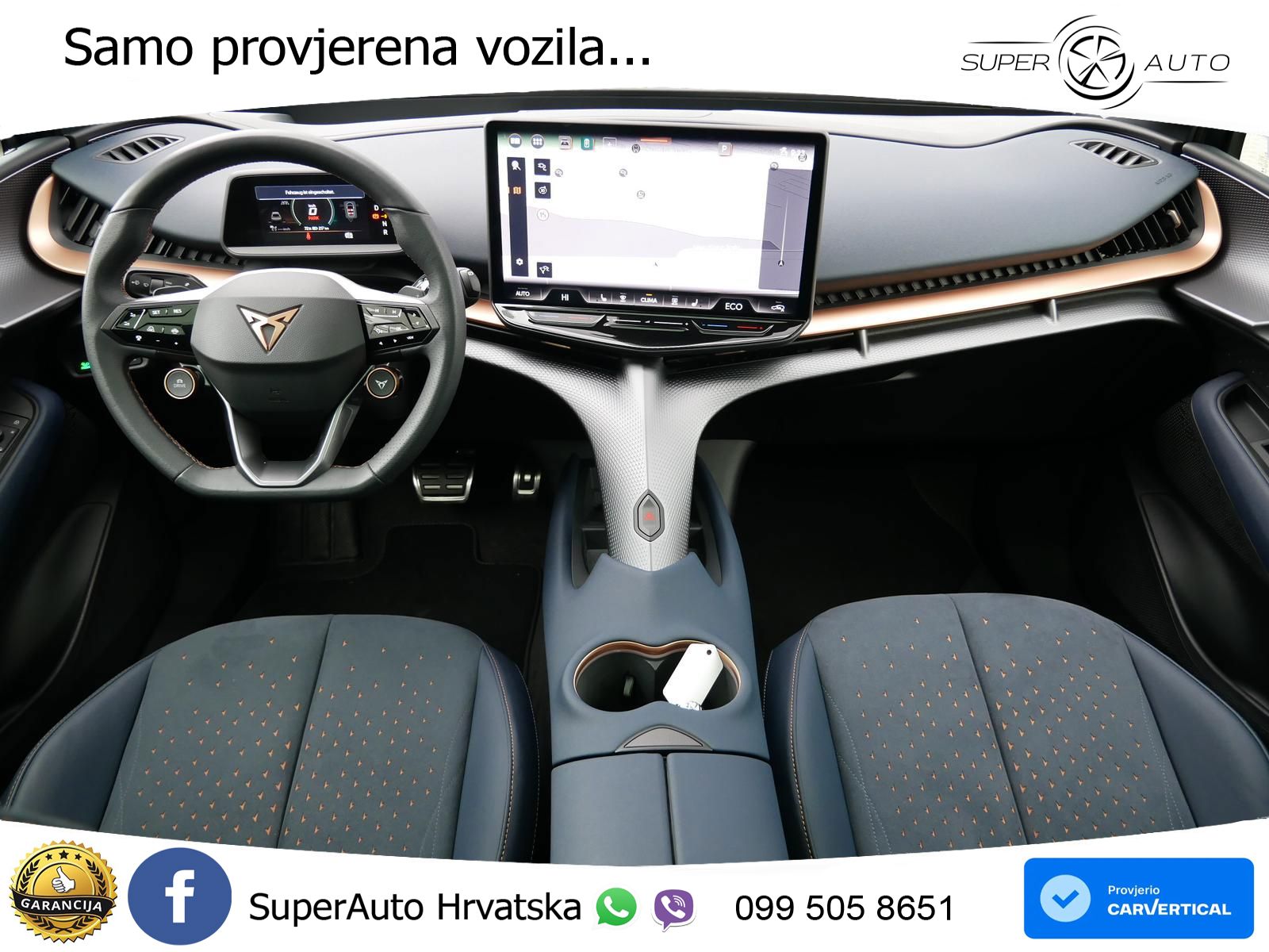 Cupra Tavascan 82 kWh (340 KS)  4WD VZ MATRIX+GR SJED+KAM