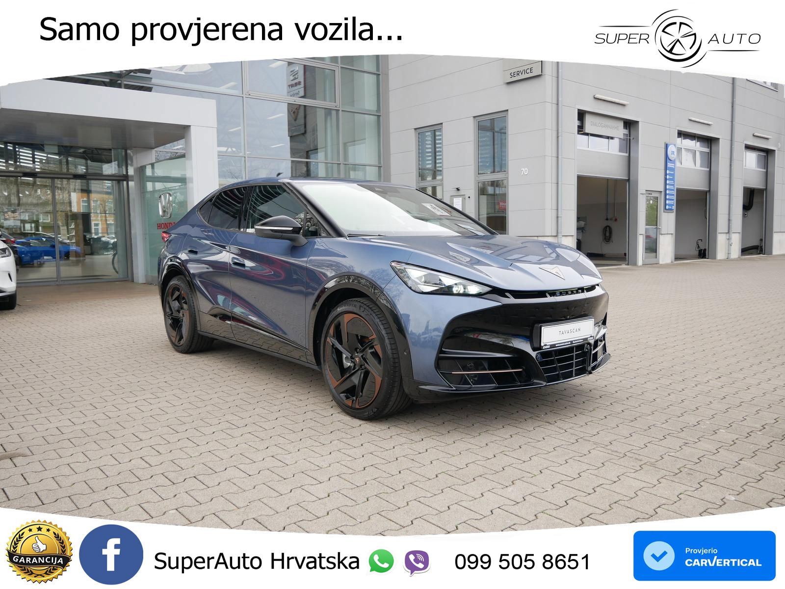 Cupra Tavascan 82 kWh (340 KS)  4WD VZ MATRIX+GR SJED+KAM