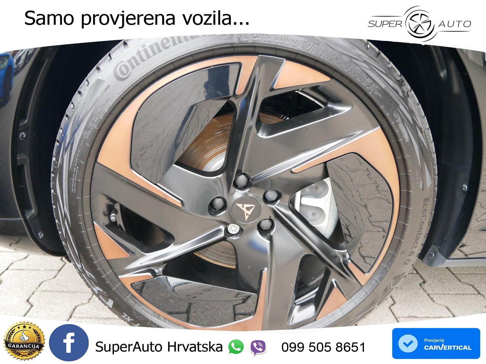 Cupra Tavascan 82 kWh (340 KS)  4WD VZ MATRIX+GR SJED+KAM