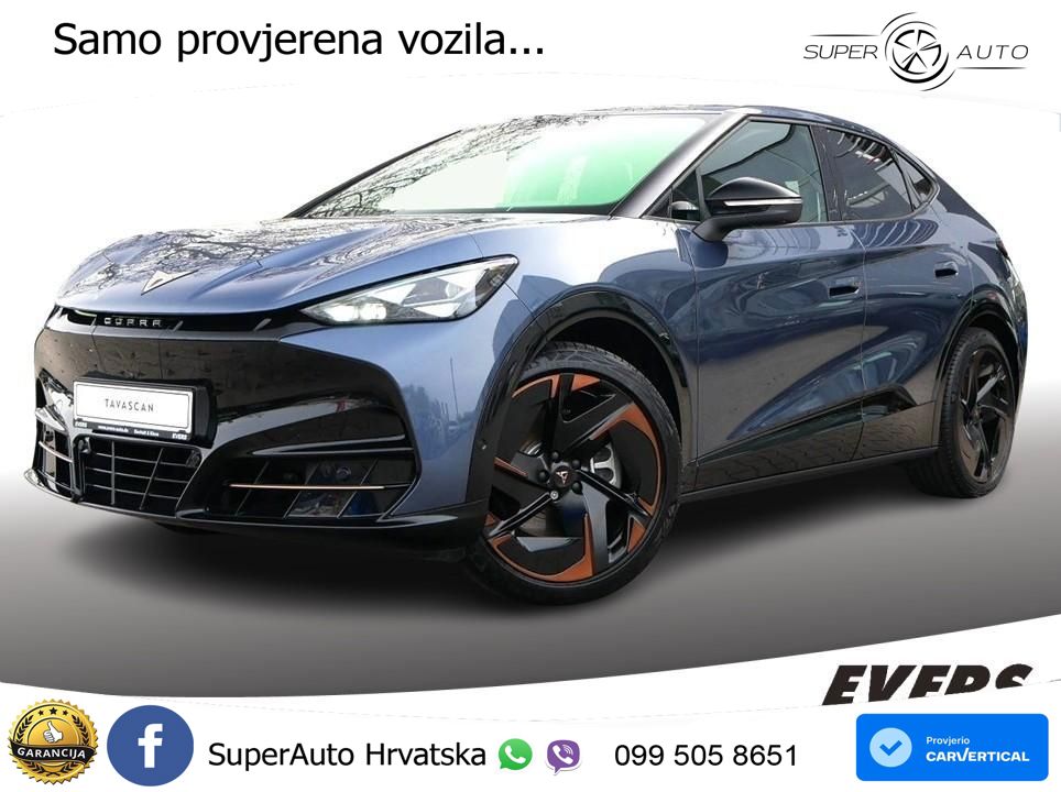 Cupra Tavascan 82 kWh (340 KS)  4WD VZ MATRIX+GR SJED+KAM