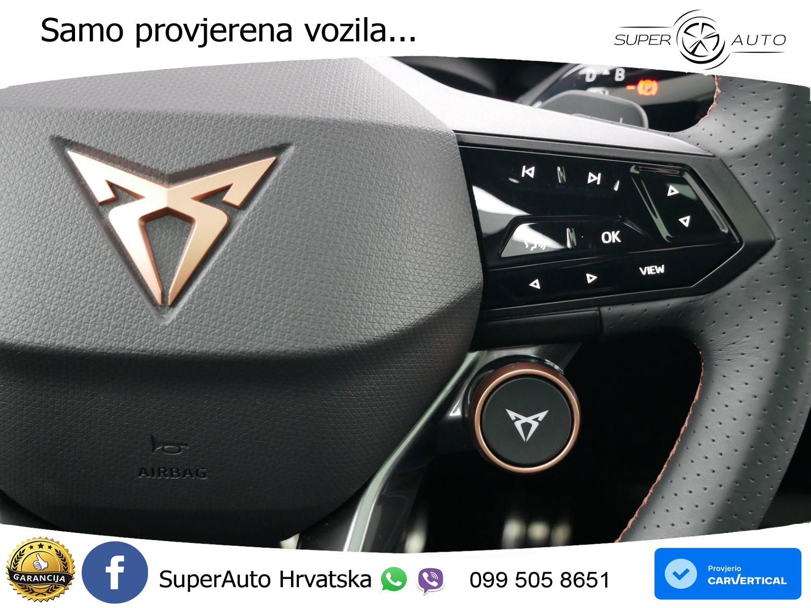 Cupra Tavascan 82 kWh (340 KS)  4WD VZ MATRIX+GR SJED+KAM