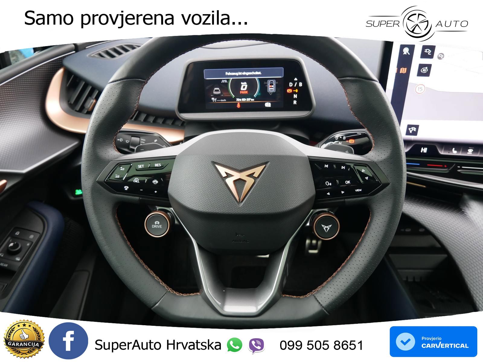 Cupra Tavascan 82 kWh (340 KS)  4WD VZ MATRIX+GR SJED+KAM