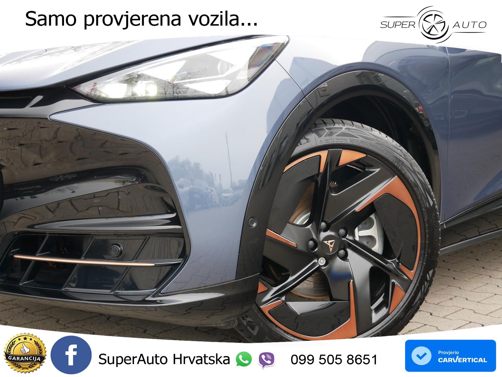 Cupra Tavascan 82 kWh (340 KS)  4WD VZ MATRIX+GR SJED+KAM