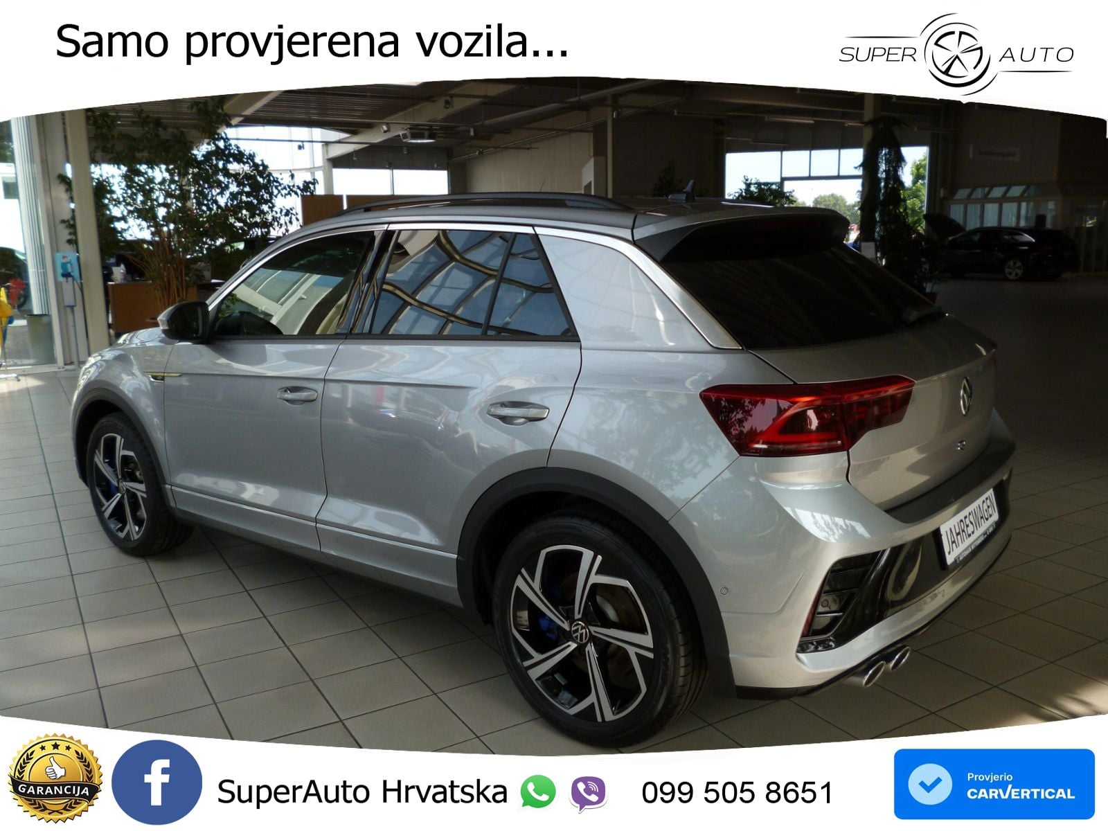 Volkswagen T-Roc I R 2.0 TSI (300 KS) OPF 4M DSG LED+GR SJED+ACC