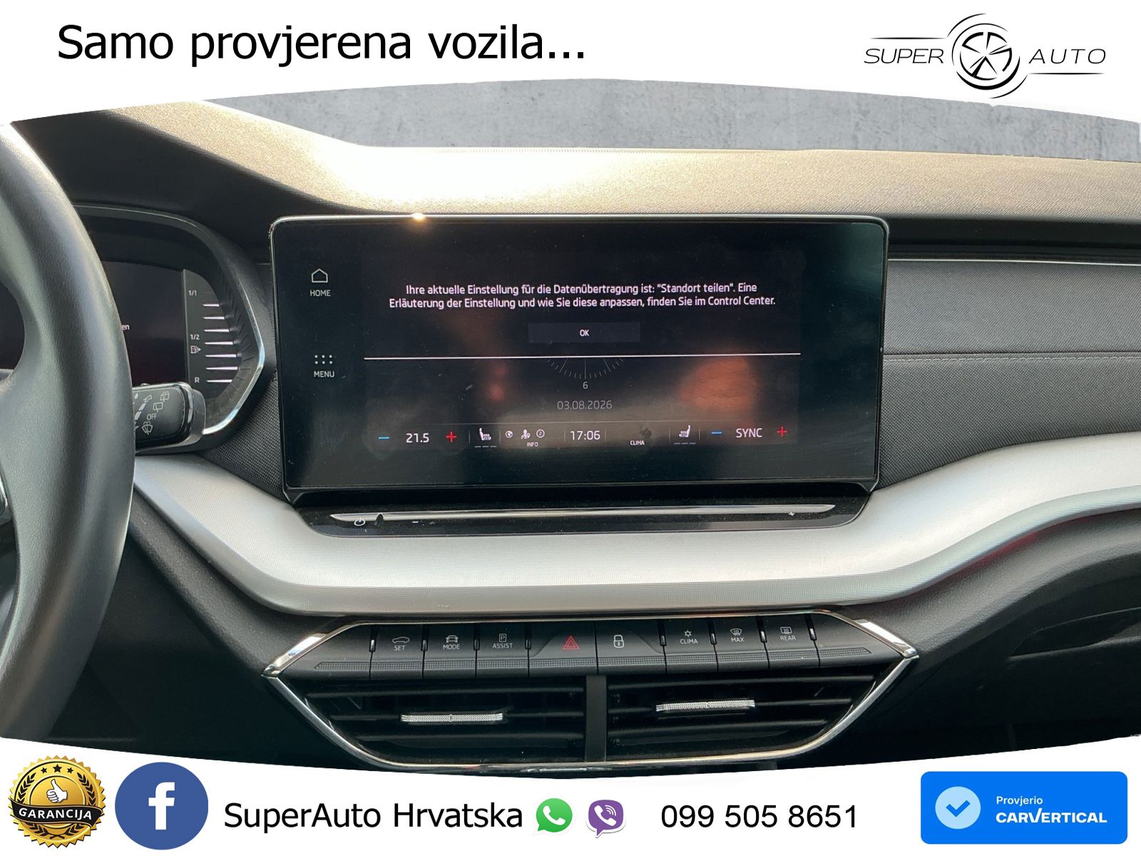 Škoda Octavia Combi 2.0 TDI (150 KS) DSG LED+GR SJED+ACC