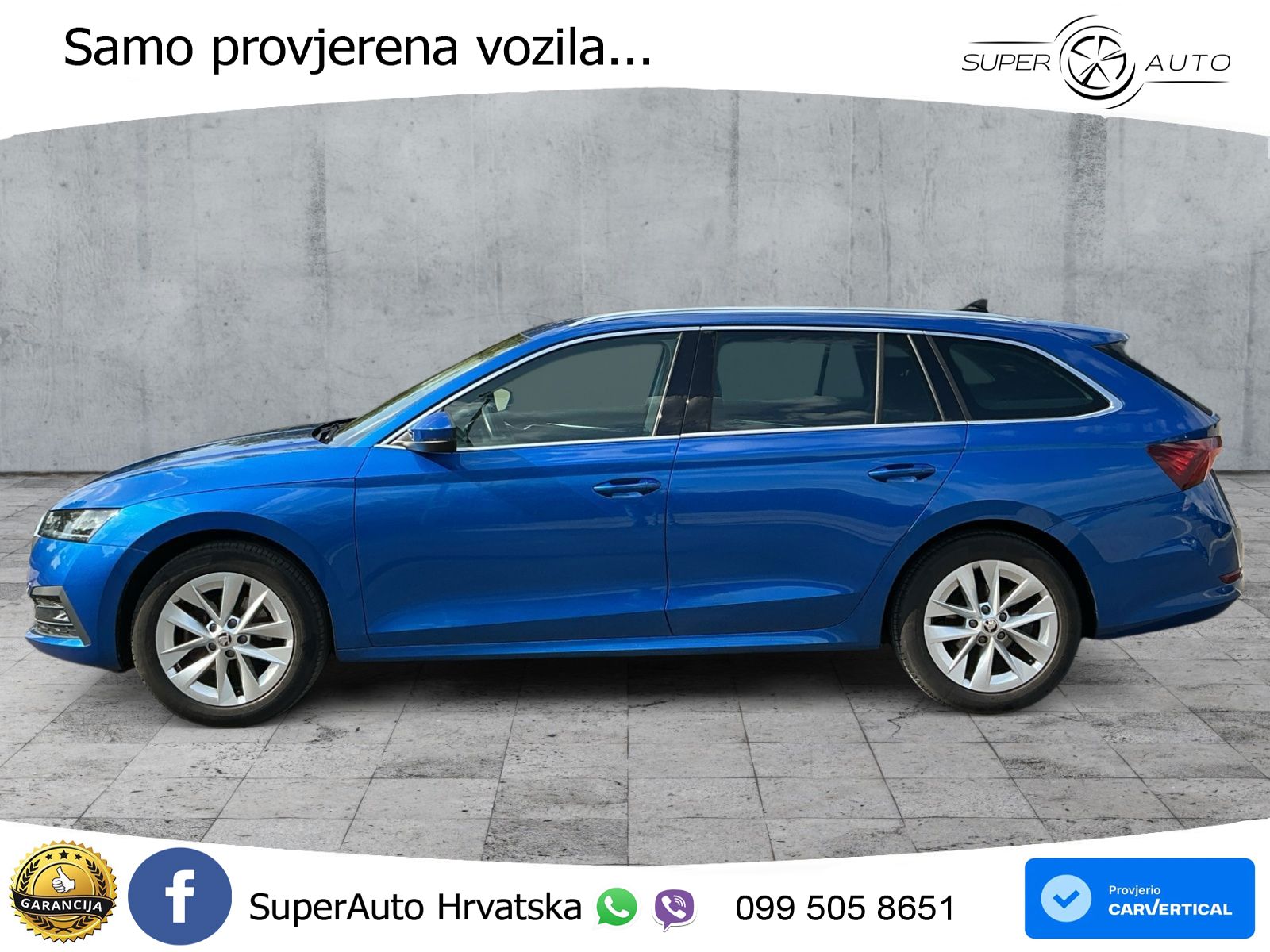 Škoda Octavia Combi 2.0 TDI (150 KS) DSG LED+GR SJED+ACC