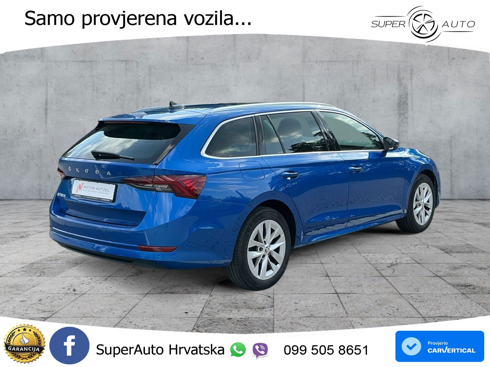Škoda Octavia Combi 2.0 TDI (150 KS) DSG LED+GR SJED+ACC