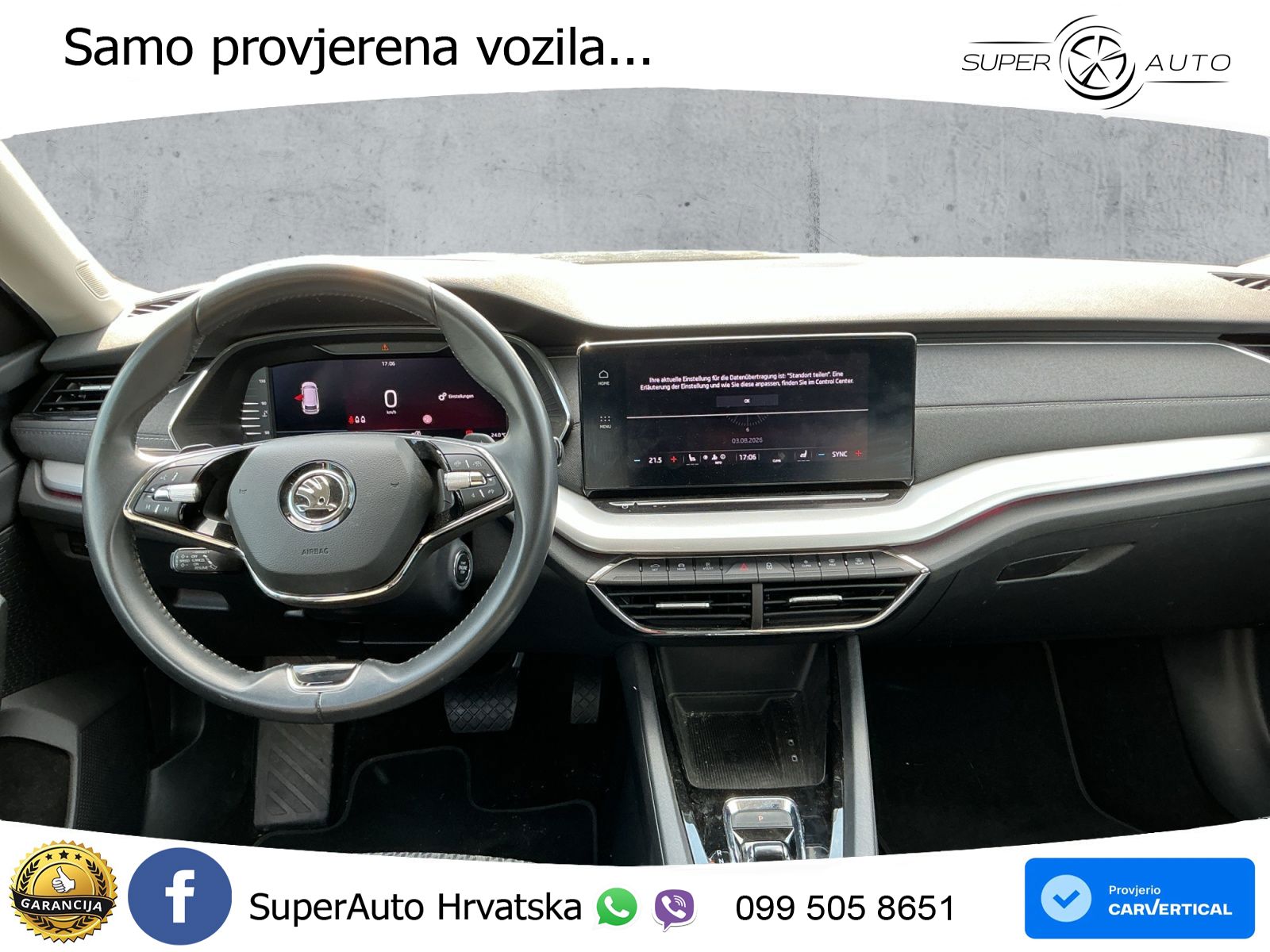 Škoda Octavia Combi 2.0 TDI (150 KS) DSG LED+GR SJED+ACC