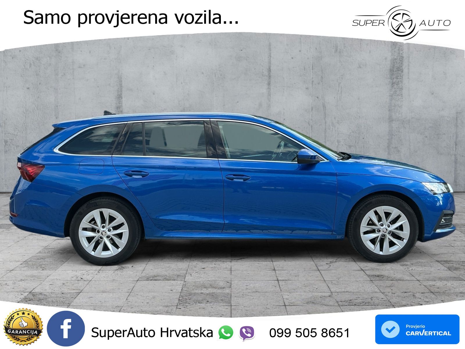 Škoda Octavia Combi 2.0 TDI (150 KS) DSG LED+GR SJED+ACC