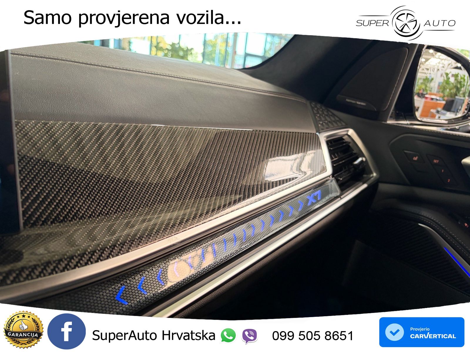 BMW X7 40d (352 KS) xDrive Steptronic ZRAČNI+ACC+GR SJED+KAM+PANO