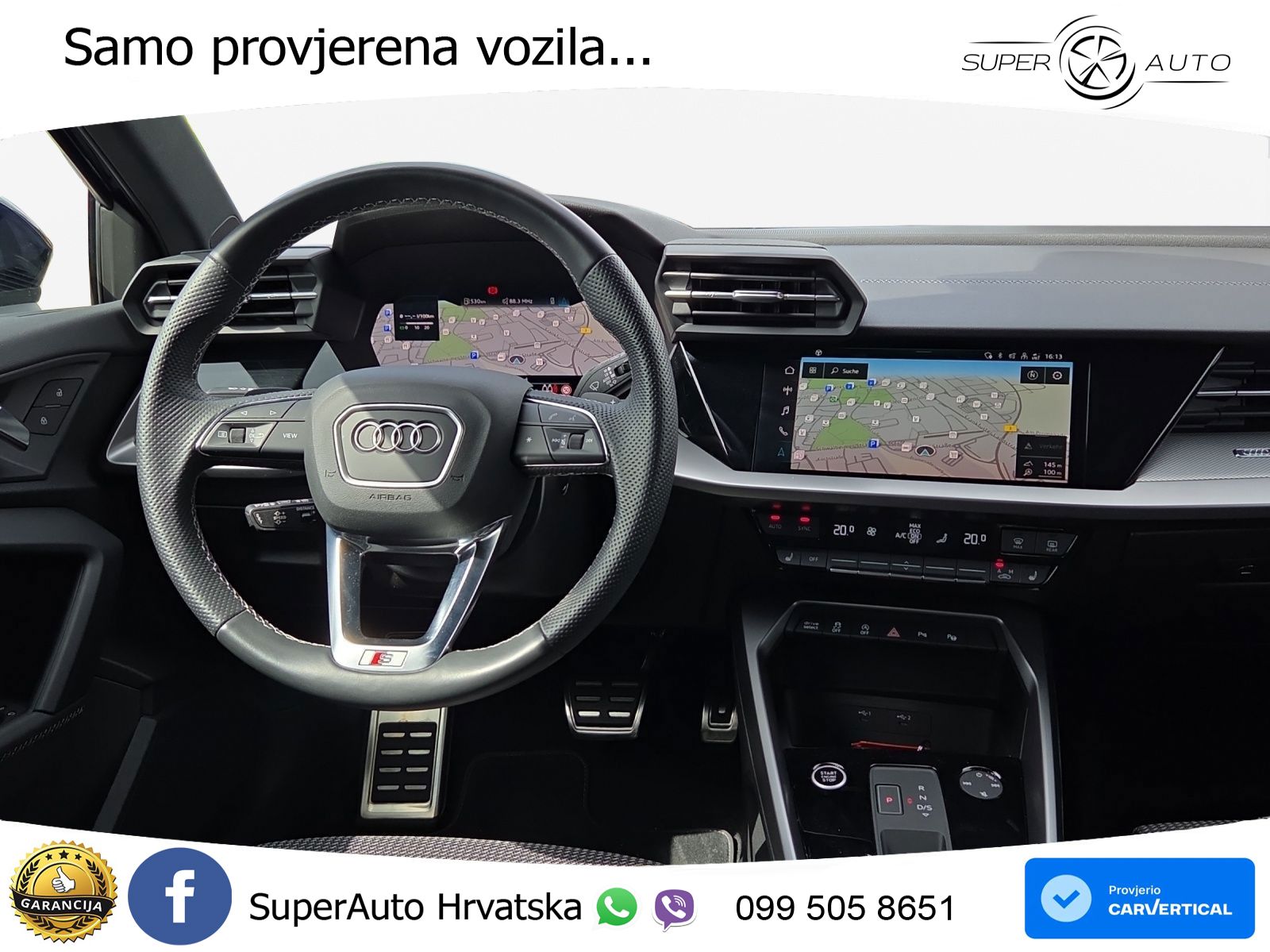 Audi A3 35 TFSI (150 KS) S tronic S line LED+GR SJED+ACC