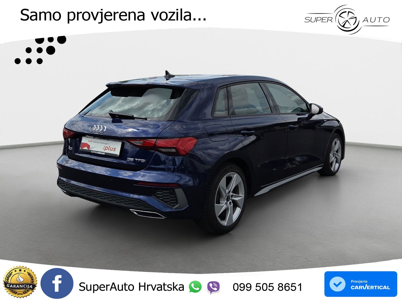 Audi A3 35 TFSI (150 KS) S tronic S line LED+GR SJED+ACC