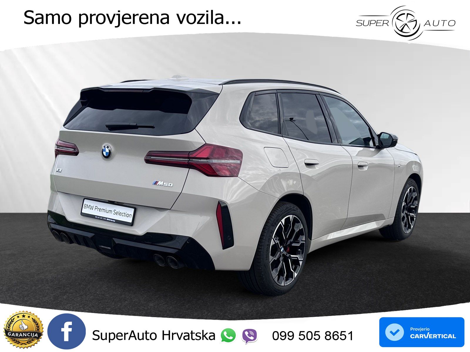 BMW X3 M50 xDrive Steptronic M Sport LED+GR SJED+ACC