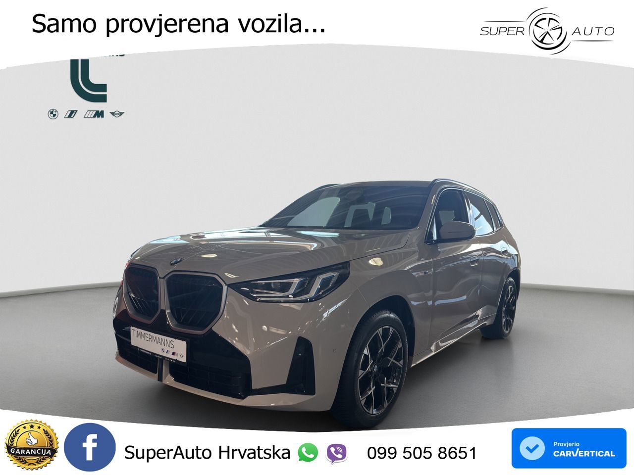 BMW X3 20d xDrive Steptronic M Sport LED+GR SJED+ACC