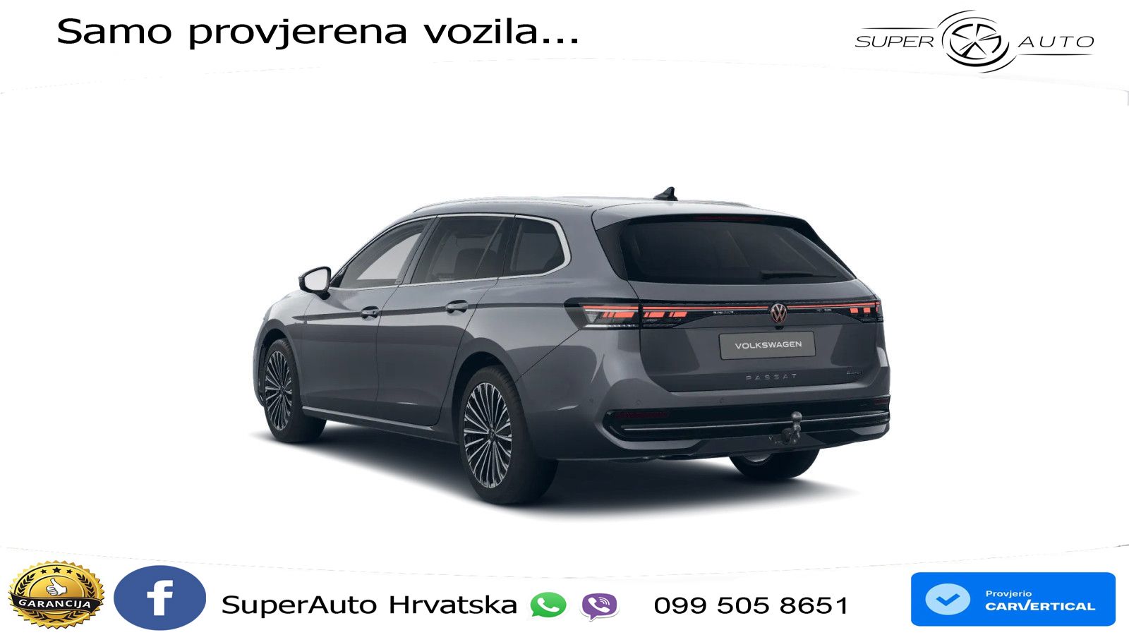 Volkswagen Passat Variant 2.0 TDI (193 KS) 4MOTION DSG Elegance LED+GR SJED+ACC