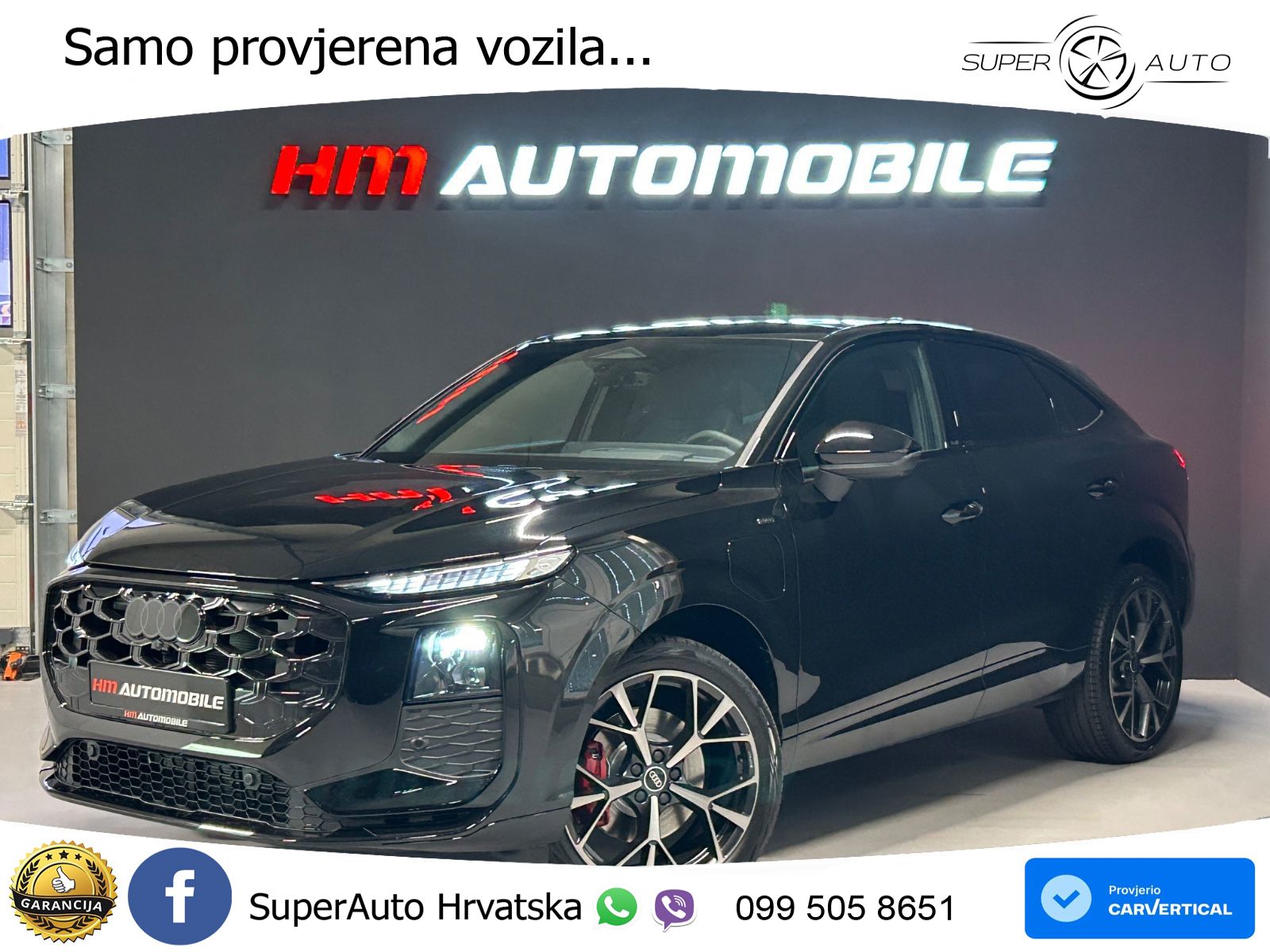 Audi Q3 Sportback 1.5 TFSIe (272 KS) S tronic MATRIX+GR SJED+KAM