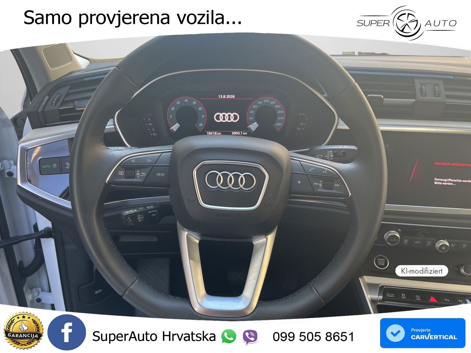 Audi Q3 35 TFSI (150 KS) S tronic advanced LED+GR SJED+ACC