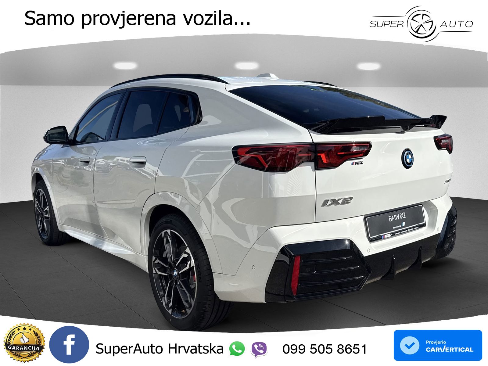 BMW iX2 66.5 kWh (313 KS) xDrive30