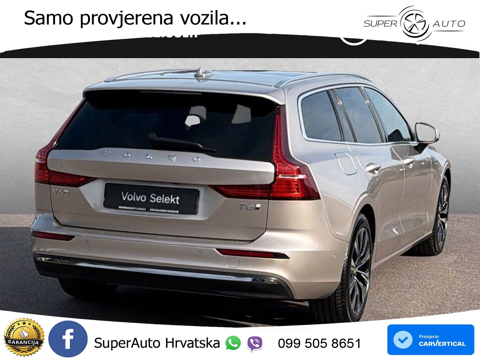 Volvo V60 2.0 T6 AWD Geartronic LED+GR SJED+ACC