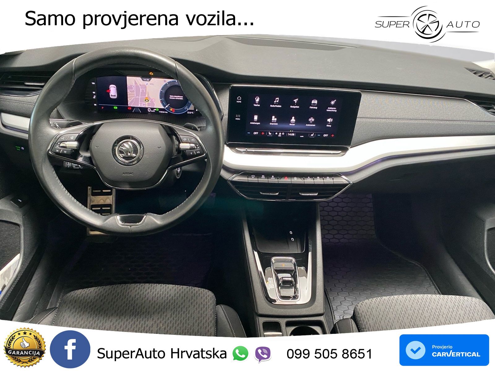 Škoda Octavia Combi 2.0 TDI (150 KS) DSG LED+GR SJED+ACC