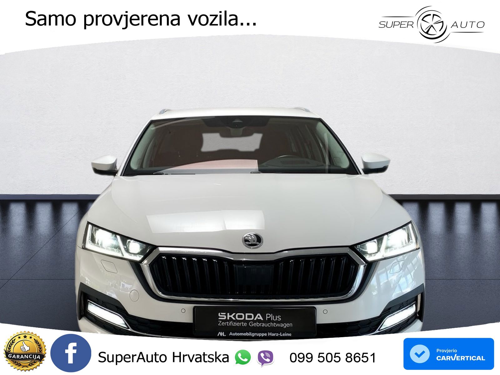 Škoda Octavia Combi 2.0 TDI (150 KS) DSG LED+GR SJED+ACC